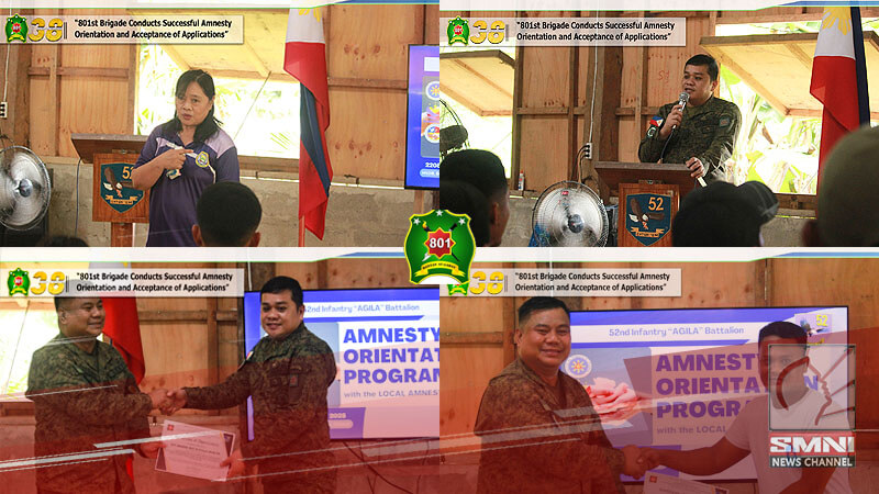 801st Brigade Conducts Successful Amnesty Orientation and Acceptance of Applications