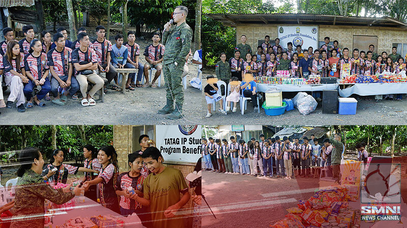 10ID EastMinCom extended its support to the Indigenous People (IP) Scholars of the TATAG IP Students Foundation Incorporated