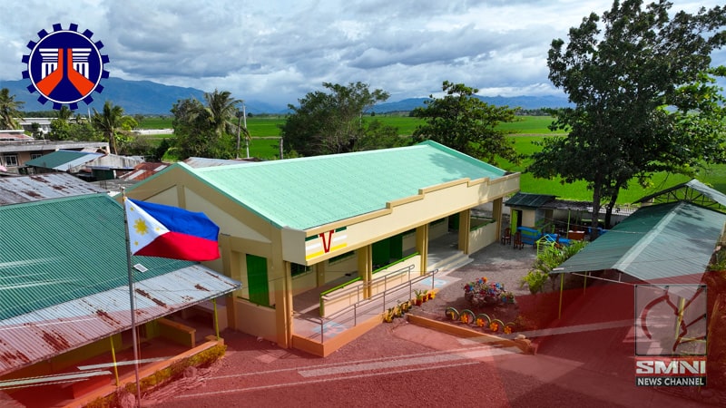DPWH builds 1-storey, 2-classroom school building in Rizal, Nueva Ecija