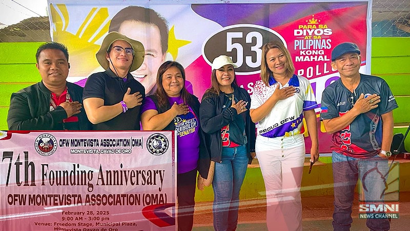 Pastor Apollo C. Quiboloy for Senator Movement nakiisa sa ika-7 anibersaryo ng OFW Montevista Association 