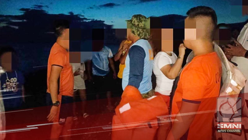 Paghahanap sa 1 crew ng tumaob na bangka sa karagatan ng Talisay City, pahirapan; 2 crew ligtas na