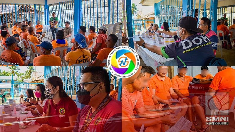 Mass treatment vs snail fever o schistosomiasis isinagawa sa Northern Samar Provincial Jail