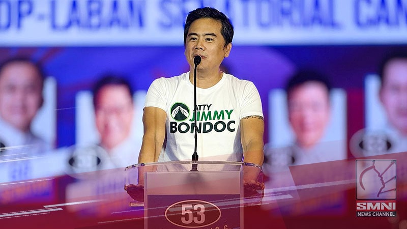 Atty. Jimmy Bondoc nakiisa sa unang araw ng kampanya ni senatorial candidate Pastor Apollo C. Quiboloy