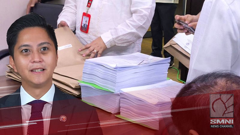 Impeachment complaint vs VP Sara Duterte, naidala na sa Senado; Cong. Sandro Marcos, isa sa mga bumoto