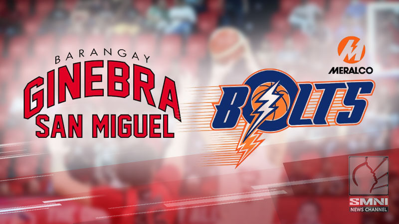Barangay Ginebra wagi sa game 1 vs Meralco Bolts