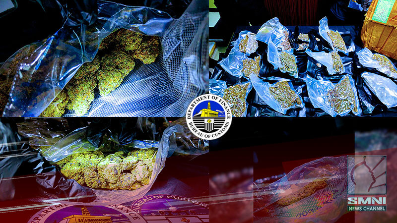 Higit P4.5M high grade marijuana, naharang sa Central Mail Exchange Center─BOC-NAIA