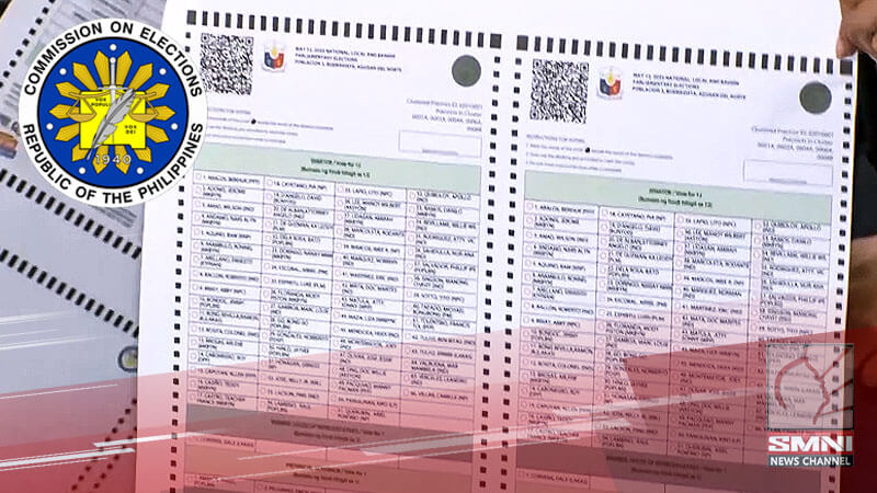Nalimbag na balota para sa midterm elections, higit kalahati na—COMELEC