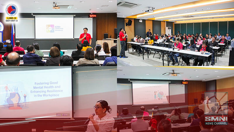 Mental Health Management Seminar inilunsad para sa mga kawani ng MRT-3