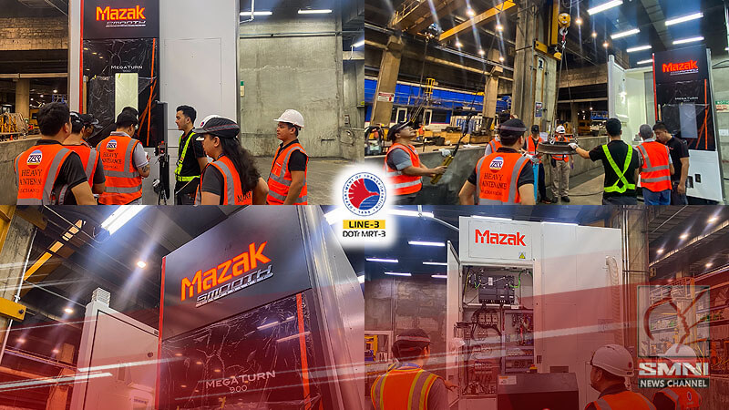 New wheel lathe machine of MRT-3, undergoes functional testing