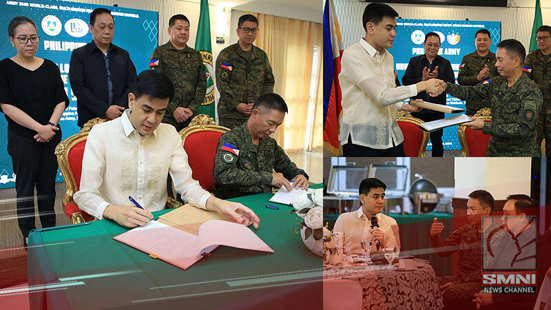 PH Army, ULAP pumirma ng kasunduan sa pagpapaunlad ng reserve force at ROTC