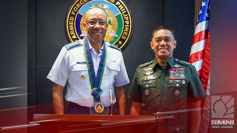 Modernisasyon sa hanay ng militar sa Pilipinas, sentro ng usapan nina AFP Chief Brawner at US Gen. Brown