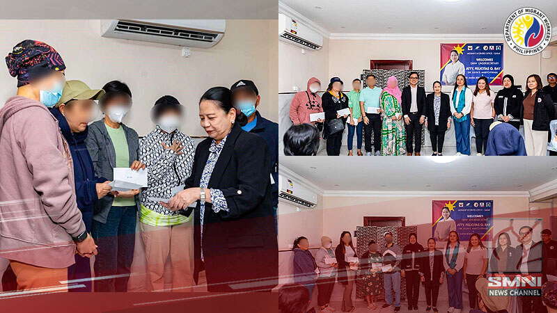 DMW, nagbigay ng P3.3-M tulong pinansiyal para sa 51 OFWs sa Qatar
