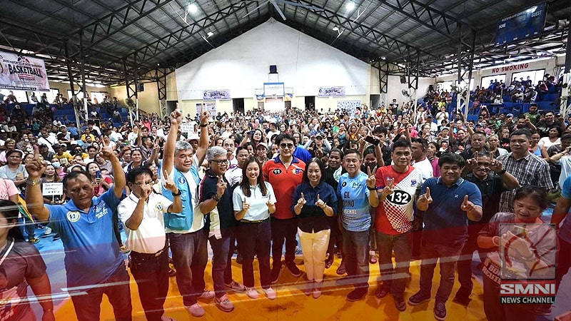 Bong Revilla dinala ang kampanya sa Nueva Ecija