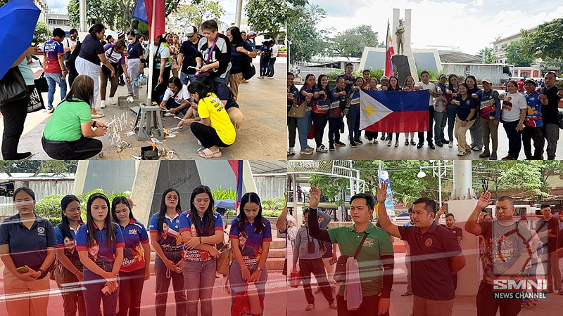Mga Dabawenyo nakiisa sa panalangin at candle lighting para kay FPRRD sa Rizal Park