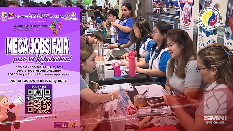 DMW magsasagawa ng Overseas Mega Jobs Fair; 4,000 overseas jobs iaalok