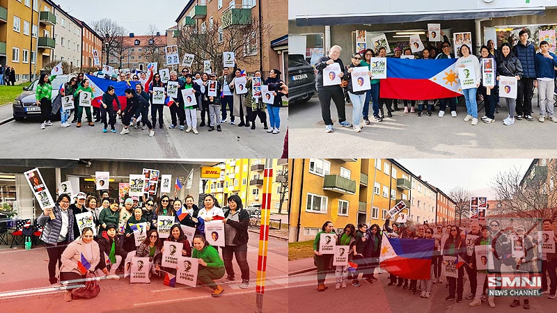 Filipinos in Linköping, Sweden, celebrate FPRRD’s 80th Birthday with peaceful gathering of love and support