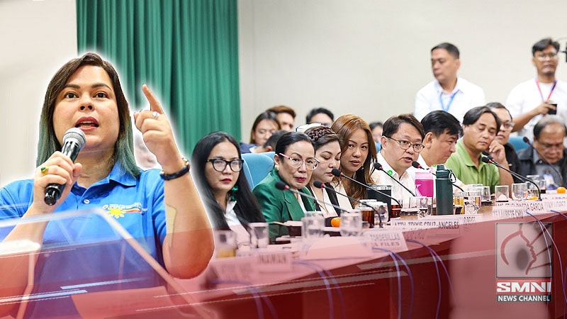 VP Sara, kinuwestiyon ang imbestigasyon ng Kamara sa Pro-Duterte vloggers