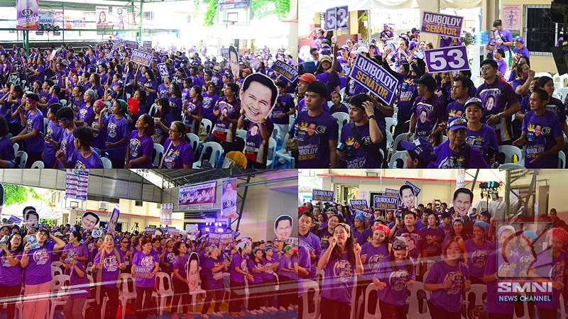 Supporters ni Pastor Apollo C. Quiboloy maagang napuno ang Brgy. Duterte Gym sa Davao City