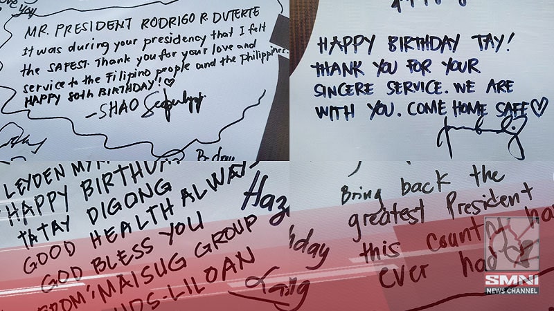 “Bring Him Home Manifesto” para kay FPRRD sa Cebu, nakakaantig damdamin