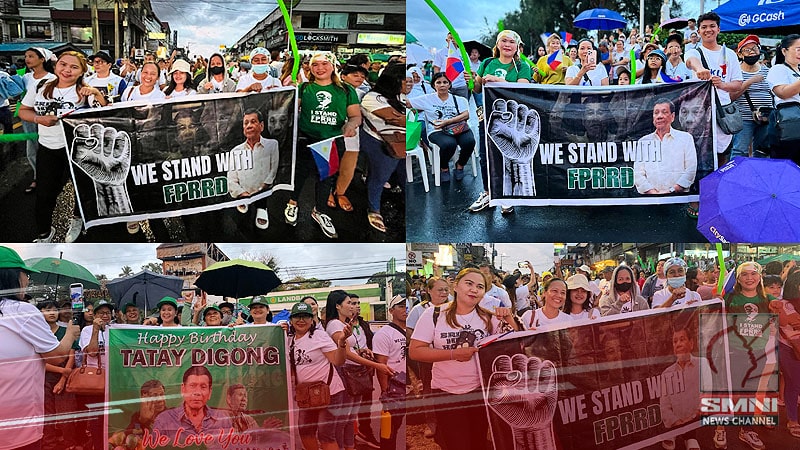 Kidapawan City ‘di napigil ng ulan sa pagdiriwang ng ika-80 kaarawan ni FPRRD