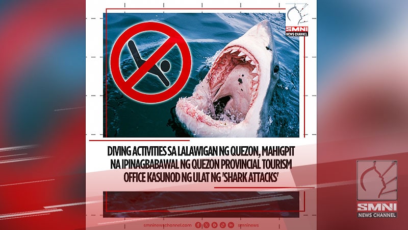 Diving sa Quezon ipinagbabawal matapos ang ulat ng ‘shark attacks’