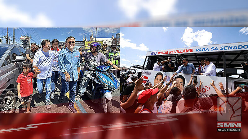 Sen. Bong Go pinangunahan ang motorcade sa QC