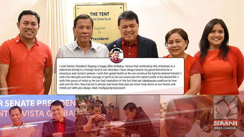 Manny Villar, nagpaabot ng taos-pusong pagbati kay FPRRD sa kaniyang ika-80 kaarawan