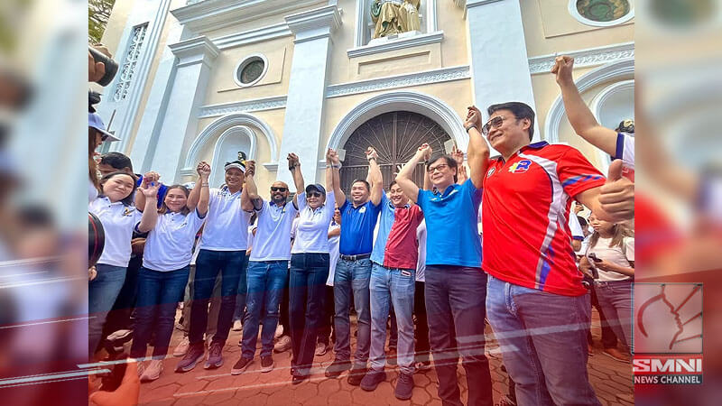 Cebu Gov. Garcia inendorso ang kandidatura nina Tolentino, Revilla, Abalos, at Pacquiao