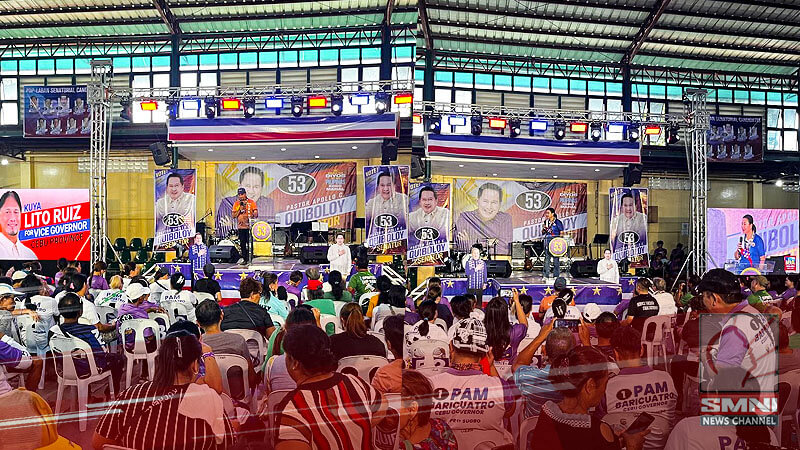 Governor at Vice Governor candidate ng Talisay, Cebu, dumalo sa pagtitipon ng ’Pasasalamat kay PRRD’