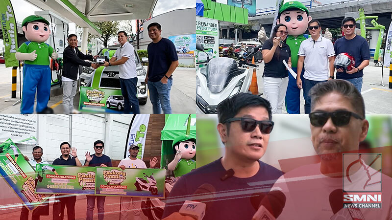 “Paskong Panalo” ng Cleanfuel: Mga nagwagi, ginawaran ng premyo