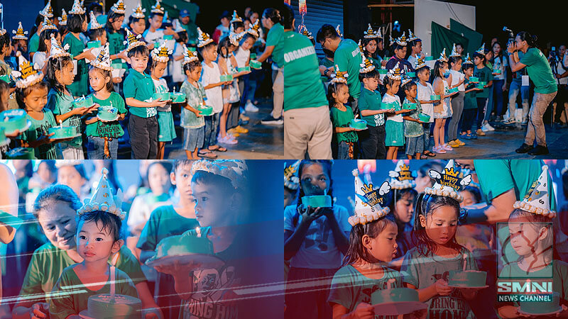 Mga bata sa Valencia, Bukidnon nakiisa sa pagdiriwang para kay Tatay Digong