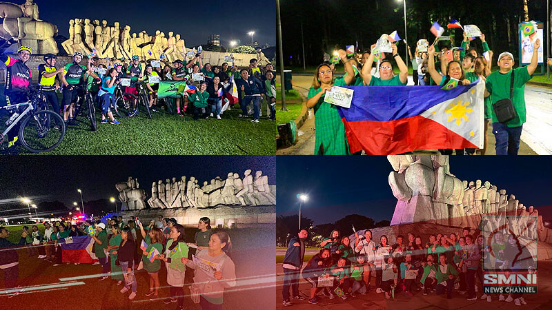 Pilipinong komunidad sa São Paulo, Brazil nagdaos ng masayang pagdiriwang para sa Kaarawan ni Tatay Digong