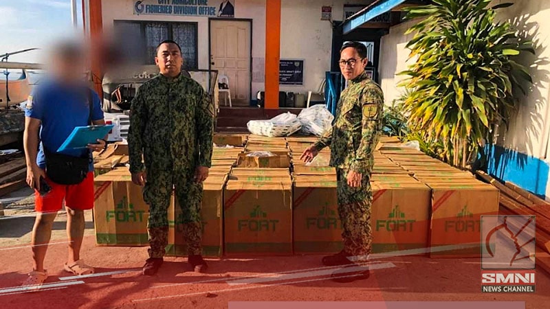 P6.5M halaga ng smuggled na sigarilyo nakumpiska sa Zamboanga del Sur