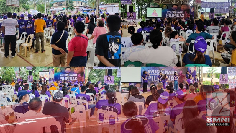 Campaign rally ng “Ayusin Natin ang Pilipinas” sa Brgy. Tibuloy, Toril District, Davao City, masiglang isinagawa