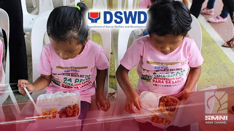 DSWD sisimulan sa Hunyo ang nationwide implementation ng feeding program para sa mga kabataan