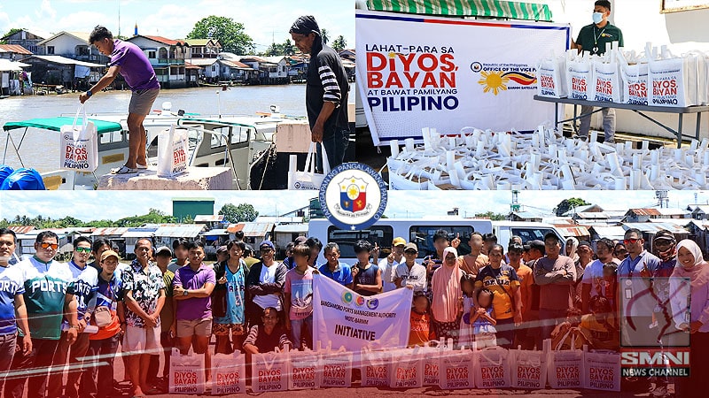 OVP namahagi ng food bags sa fire victims ng Cotabato City