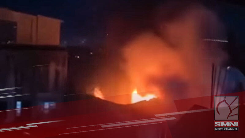 Sunog sumiklab sa Cainta; 4 pamilya, apektado