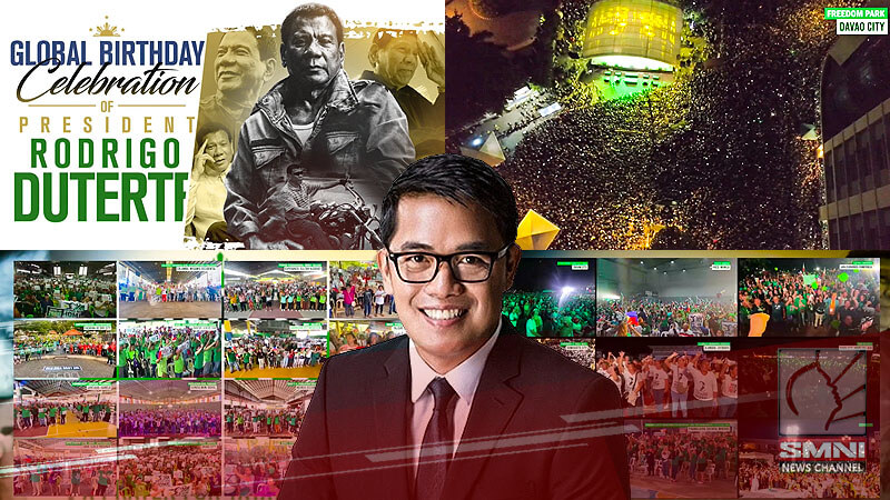 Global birthday celebration ni FPRRD, pang-Guinness World Book of Records—Duterte supporters