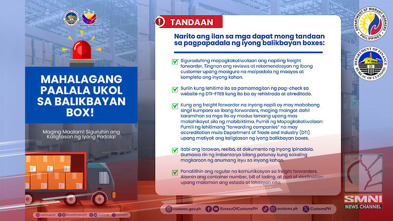 DMW, nagbabala hinggil sa mga inaabandonang balikbayan boxes