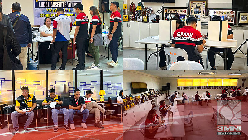 Local Absentee Voting para sa media at iba pang ahensiya, sinimulan na