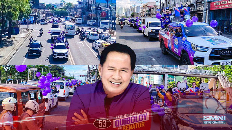 Pastor Apollo C. Quiboloy, nagsagawa ng motorcade sa Cebu kasama ang mga taga-suporta