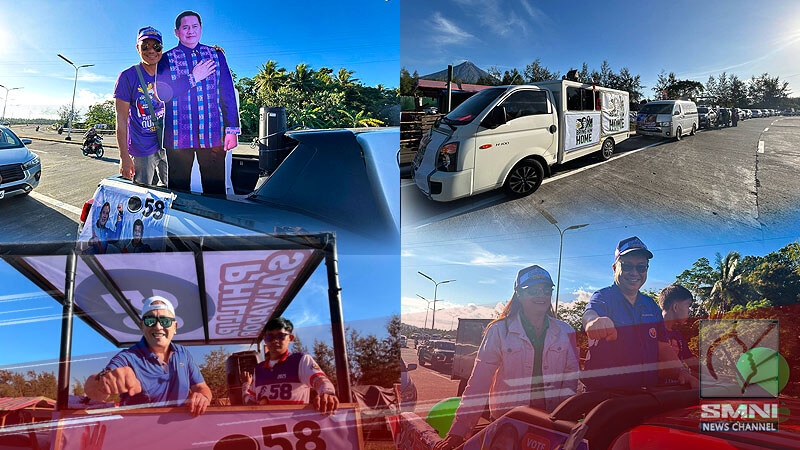 Duterte Senatorial Candidates, magsasagawa ng motorcade sa Legazpi City, Albay