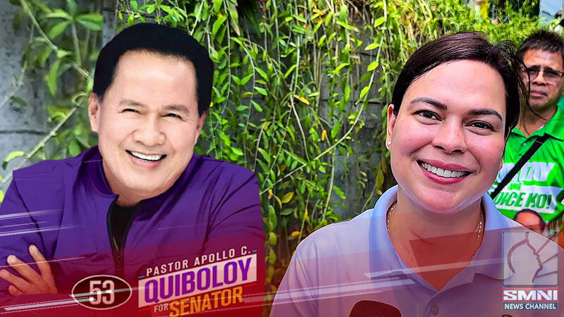 VP Sara Duterte Sends Birthday Wishes to Senatorial Candidate Pastor Apollo C. Quiboloy