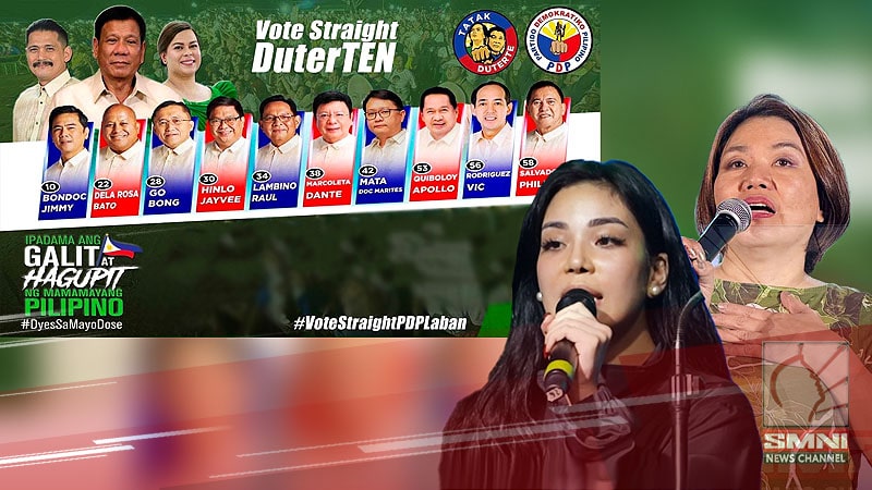 Honeylet sa mga pro-Duterte pero hindi vote straight PDP: Kalimutan n’yo na lang si FPRRD