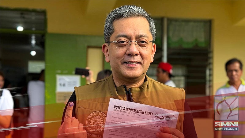 COMELEC Chair George Garcia, bumoto na sa Cavite