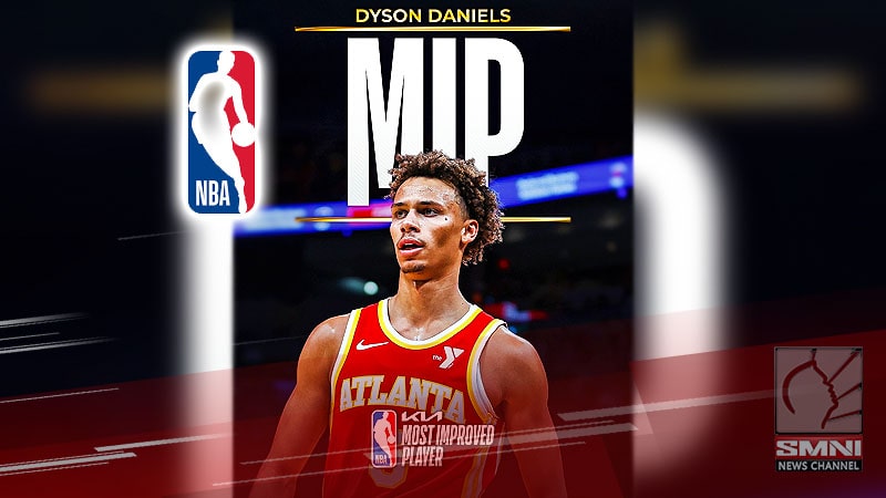 Dyson Daniels ng Hawks, NBA Most Improved Player ngayong season