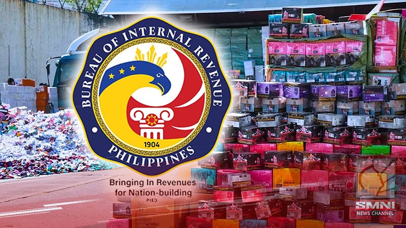 BIR nagbabala sa mga endorser ng ilegal na vape products