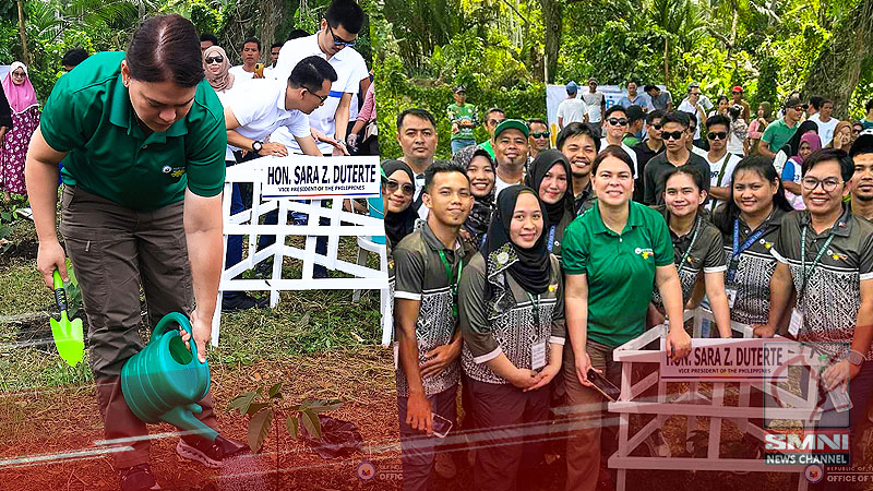 VP Sara nanguna sa PagbaBAGO Trees campaign sa Cotabato City