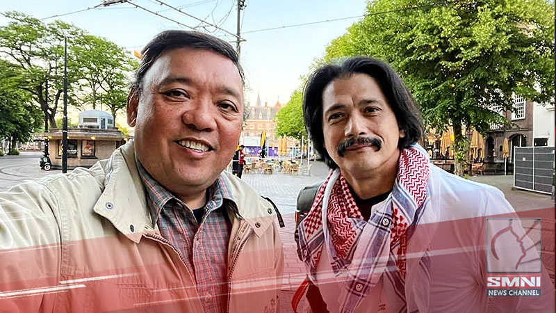 Sen. Robin Padilla muling nasa The Hague kasama si Atty. Roque