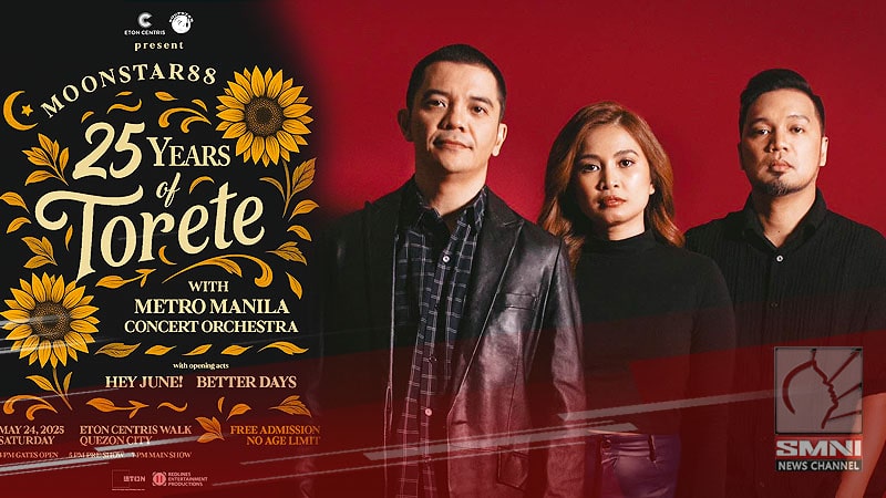 Moonstar88 ipagdiriwang ang 25th anniversary ng “Torete” sa isang concert